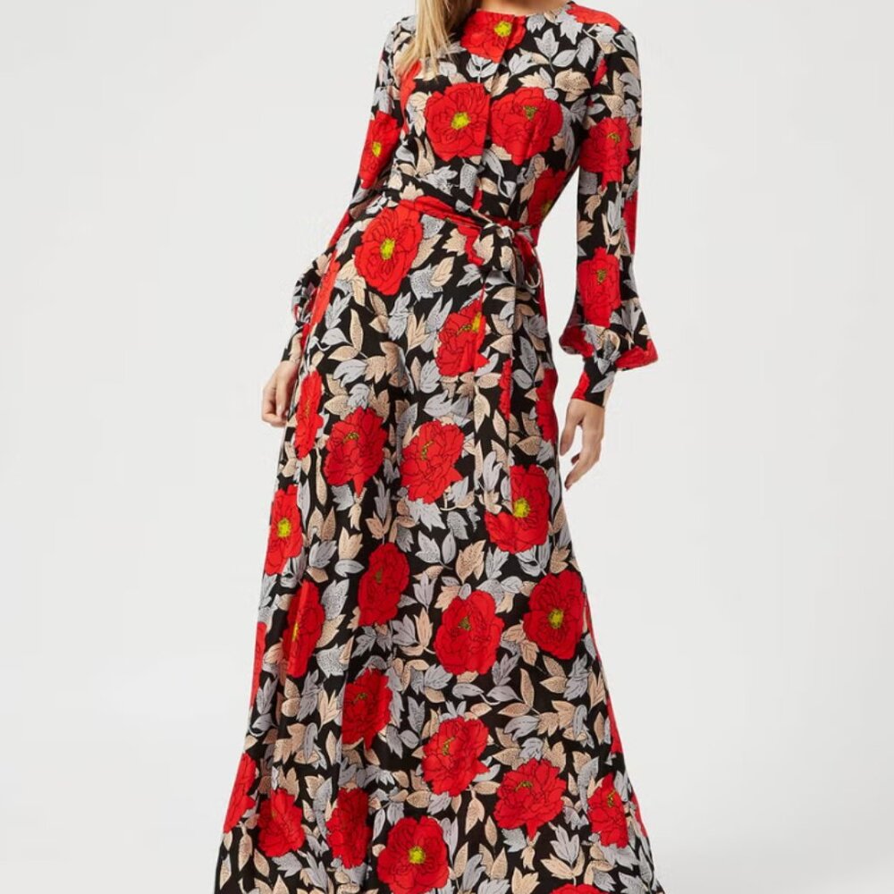 NEW Diane Von Furstenberg Floor-Length Dress